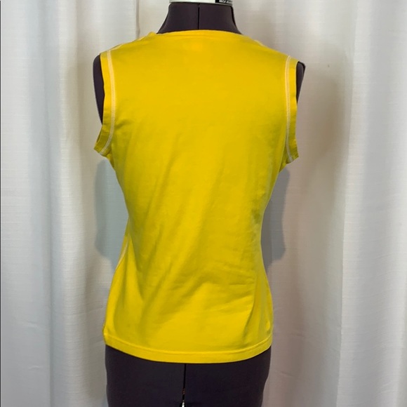 Nike Yellow Sleeveless Top - Picture 4 of 5
